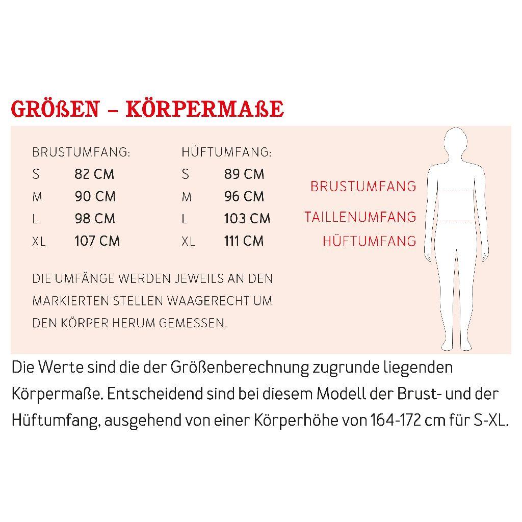 Papierschnittmuster Kleid Frau Ameland S-XL